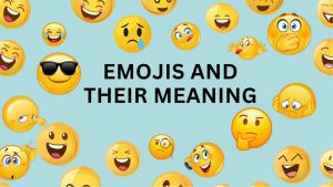 emojis and their meaning