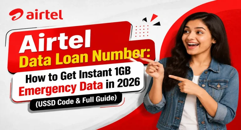 Airtel Data Loan Number